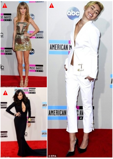 Best Dressed at the AMAs